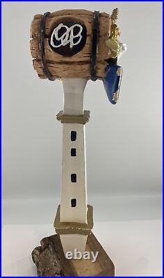 Beer Tap Handle Oaken Barrel Meridian Street Beer Tap Handle Figural Tap Handle