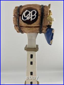 Beer Tap Handle Oaken Barrel Meridian Street Beer Tap Handle Figural Tap Handle