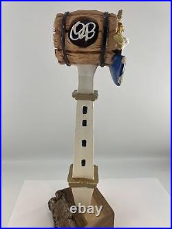 Beer Tap Handle Oaken Barrel Meridian Street Beer Tap Handle Figural Tap Handle