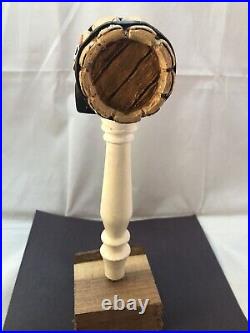 Beer Tap Handle Oaken Barrel Razz Wheat Beer Tap Handle Figural Beer Tap Handle