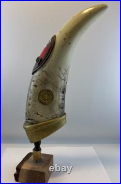 Beer Tap Handle Original Rhino Chasers Beer Tap Handle Figural Simulated Horn