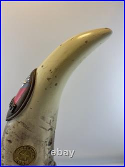 Beer Tap Handle Original Rhino Chasers Beer Tap Handle Figural Simulated Horn Beer Tap Handle Original Rhino Chasers Beer Tap Handle Figural Simulated Horn