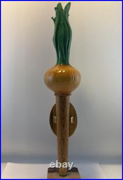 Beer Tap Handle Original Wild Onion Beer Tap Handle Figural Beer Tap Handle