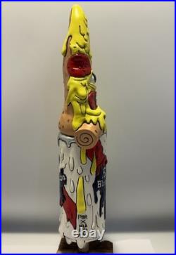 Beer Tap Handle Pabst Pizza Monster Beer Tap Handle Full Sizes Figural Beer Tap