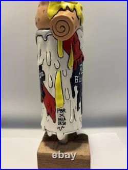 Beer Tap Handle Pabst Pizza Monster Beer Tap Handle Full Sizes Figural Beer Tap