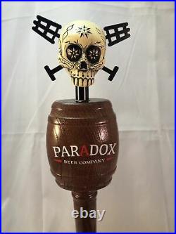 Beer Tap Handle Paradox Beer Tap Handle Rare Figural Skull Beer Tap Handle