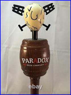 Beer Tap Handle Paradox Beer Tap Handle Rare Figural Skull Beer Tap Handle