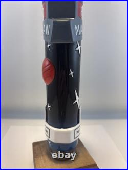 Beer Tap Handle Platform Red Martian Beer Tap Handle Figural Alien Tap Handle