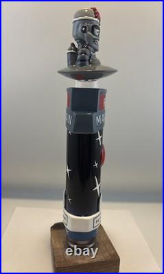 Beer Tap Handle Platform Red Martian Beer Tap Handle Figural Alien Tap Handle