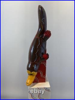Beer Tap Handle Platypus Brewing Beer Tap Handle Figural Freckled Dingo Beer Tap
