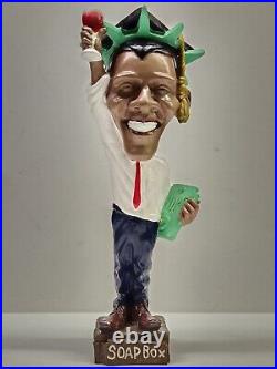 Beer Tap Handle Pull President Barack Obama Caricature 10 Liberty Hope Soap Box