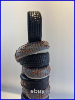 Beer Tap Handle Rebel Mettle Brewery Beer Tap Handle Figural Snake Beer Tap