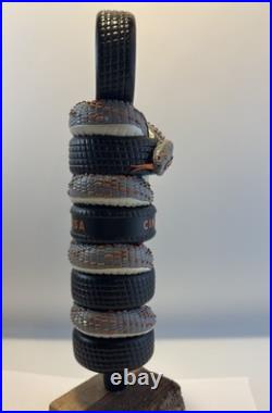 Beer Tap Handle Rebel Mettle Brewery Beer Tap Handle Figural Snake Beer Tap