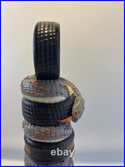 Beer Tap Handle Rebel Mettle Brewery Beer Tap Handle Figural Snake Beer Tap