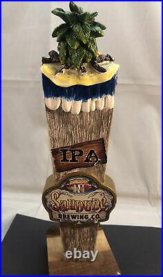 Beer Tap Handle Sandude IPA Beer Tap Handle Rare Figural Beer Tap Handle