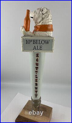 Beer Tap Handle Scuttlebutt 10 Below Ale Beer Tap Handle Figural Bear Tap Handle