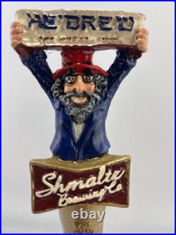Beer Tap Handle Shmaltz Beer Tap Handle Rare Figural He'brew Beer Tap Handle