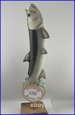 Beer Tap Handle Silverking Strike Blonde Beer Tap Handle Figural Fish Tap Handle