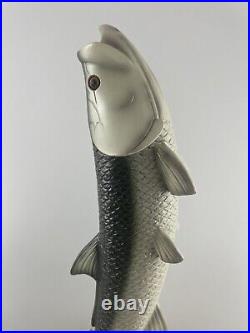 Beer Tap Handle Silverking Strike Blonde Beer Tap Handle Figural Fish Tap Handle
