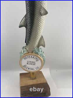 Beer Tap Handle Silverking Strike Blonde Beer Tap Handle Figural Fish Tap Handle