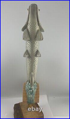 Beer Tap Handle Silverking Strike Blonde Beer Tap Handle Figural Fish Tap Handle