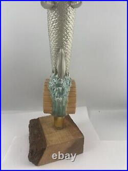 Beer Tap Handle Silverking Strike Blonde Beer Tap Handle Figural Fish Tap Handle