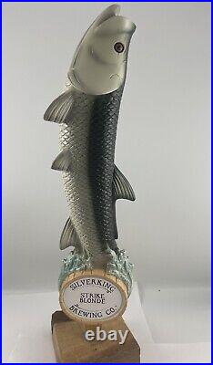 Beer Tap Handle Silverking Strike Blonde Beer Tap Handle Figural Fish Tap Handle