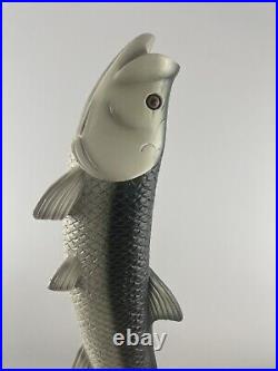 Beer Tap Handle Silverking Strike Blonde Beer Tap Handle Figural Fish Tap Handle