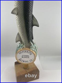 Beer Tap Handle Silverking Strike Blonde Beer Tap Handle Figural Fish Tap Handle