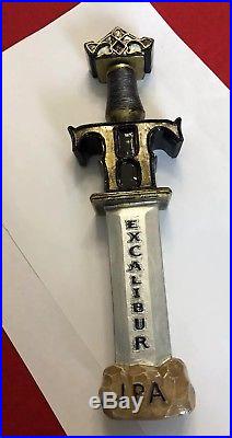 Beer Tap Handle Tall Tales Excalibur Beer Tap Handle Rare Figural Tap Sword