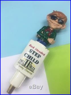 Beer Tap Handle Tall Tales Red Headed Step Child Beer Tap Handle Rare Figural