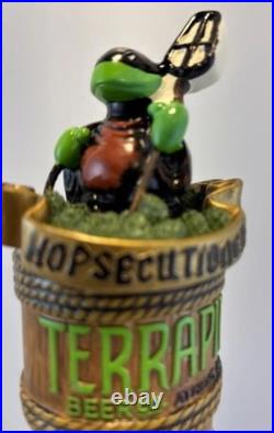 Beer Tap Handle Terrapin Hopsecutioner Beer Tap Handle Figural Beer Tap Handle