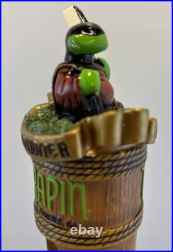Beer Tap Handle Terrapin Hopsecutioner Beer Tap Handle Figural Beer Tap Handle