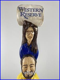 Beer Tap Handle Western Reserve Winter Ale Beer Tap Handle Rare Figural Beer Tap