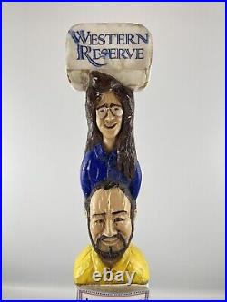 Beer Tap Handle Western Reserve Winter Ale Beer Tap Handle Rare Figural Beer Tap