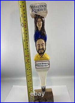 Beer Tap Handle Western Reserve Winter Ale Beer Tap Handle Rare Figural Beer Tap