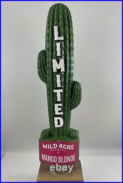 Beer Tap Handle Wild Acre Mango Blonde Beer Tap Handle Figural Cactus Tap Handle