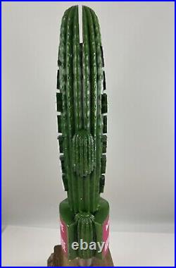 Beer Tap Handle Wild Acre Mango Blonde Beer Tap Handle Figural Cactus Tap Handle
