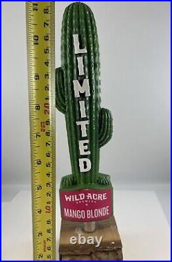 Beer Tap Handle Wild Acre Mango Blonde Beer Tap Handle Figural Cactus Tap Handle