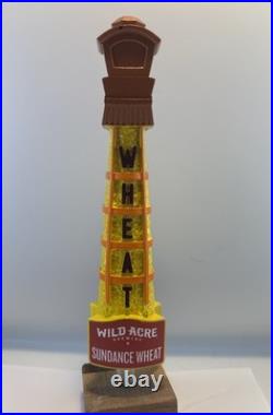 Beer Tap Handle Wild Acre Sundance Wheat Beer Tap Handle Figural Railroad Tap