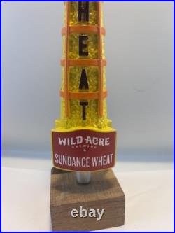 Beer Tap Handle Wild Acre Sundance Wheat Beer Tap Handle Figural Railroad Tap