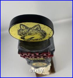Beer Tap Handle Wild Wolf Wee Heavy Beer Tap Handle Figural Beer Tap Handle