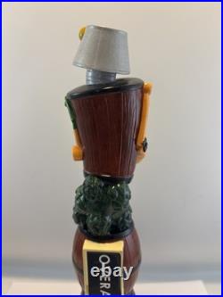 Beer Tap Handle Wooden Robot Brewery Beer Tap Handle Figural Beer Tap Handle