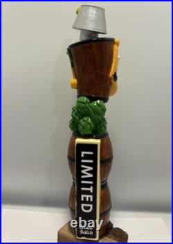 Beer Tap Handle Wooden Robot Woodenator Beer Tap Handle Figural Beer Tap Handle