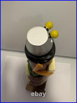 Beer Tap Handle Wooden Robot Woodenator Beer Tap Handle Figural Beer Tap Handle