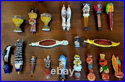 Beer Tap Handles. 20 Asstd. Including Holy Grail. FREE SHIPPING