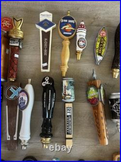 Beer Tap Handles Huge Lot Of 64 Tap Handles Assorted Brands Vintage! Wholesale