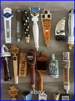 Beer Tap Handles Huge Lot Of 64 Tap Handles Assorted Brands Vintage! Wholesale