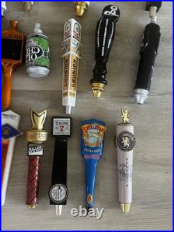 Beer Tap Handles Huge Lot Of 64 Tap Handles Assorted Brands Vintage! Wholesale