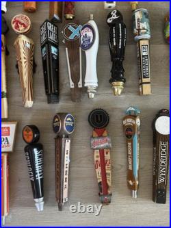 Beer Tap Handles Huge Lot Of 64 Tap Handles Assorted Brands Vintage! Wholesale